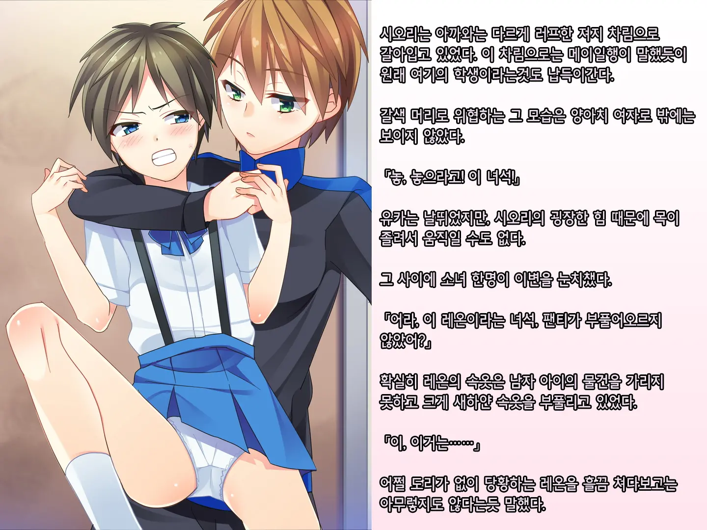 Skirt No Keibaku ~Furyou Shoujo Kyousei Shisetsu Nite Futanari Shoujo-Tachi Ni Josou Choukyou Sareru Furyou Shounen-Tachi~